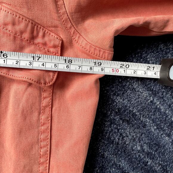 Alex Mill Persimmon Orange Pink Utility Jumpsuit - Women's Medium250 - Picture 4 of 6